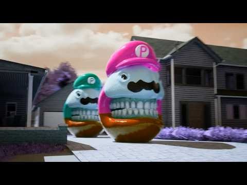 PACMAN - Luigi Pacman Enters the Fight! | Animation Sponsored by Gamavisioncsupoeffect