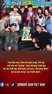 Running Man kỷ niệm 15 năm: Hành trình của một huyền thoại truyền hình giải trí Hàn Quốc