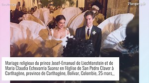 Prince Josef-Emanuel de Liechtenstein : Mariage grandiose en Colombie avec sa superbe femme Claudia 