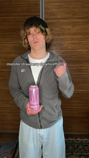 Monster ultra strawberry dreams effect💕#femboy #фембойчики #фембой #monsterenergy #creatorsearchinsights