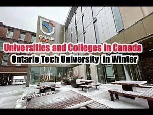 Ontario Tech University in Winter: A Cold Snap Tour
