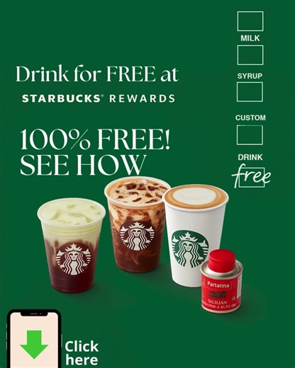 ☕ Free Starbucks Rewards ⭐ Earn Stars → 🎁 Redeem for drinks & food. | Life Tips En