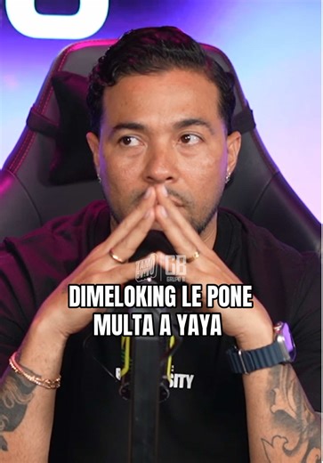 Dimeloking toma la decisión de multar a yaya por irse del programa | dimelo king