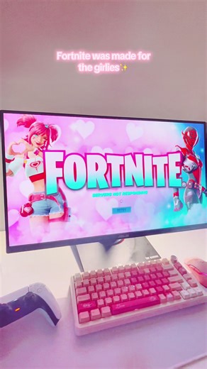 New valentines update loading screen is too cute🩷☁️ #fortnitegirl #gamergirl #fortniteupdate #fortnitefyp #ps5