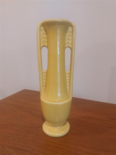 Vintage Shawnee Pottery Art Deco Double-handled Bud Vase - Etsy