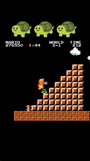 Turtle Tipping in Super Mario Bros #retro #retrogame #retrogames #retrogaming #miauplaygames #miauplaygaming | Miau PlayGaming