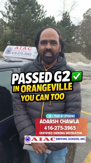 Celeberating G2 test success - Passed driving Test in Orangeville! ✅ YOU CAN TOO! #drivingtest