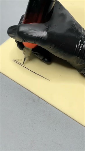 Pixel tattoo outline.🔥#shortvideo #tattootips