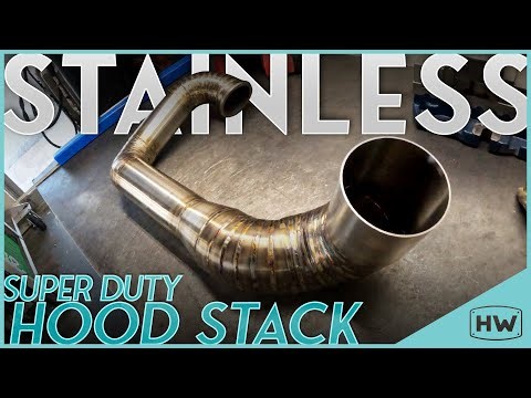 Stainless Hood Stack - Super Duty - Hutch's Welding