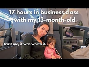 My first time in business class (as a mom) | Philippines Airlines business class A350 | YYZ to MNL