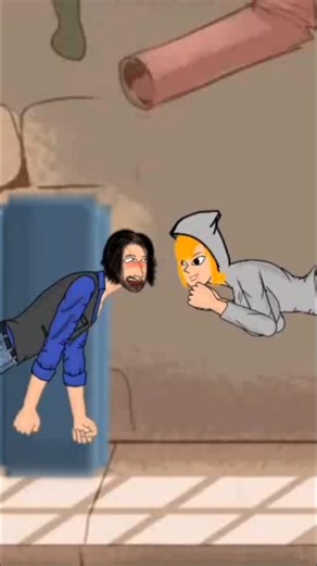 Andrew and anime Girl | Robotoilet #anime #animegirl #animegirls #animation #animationmeme