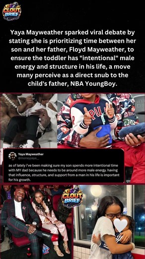 Yaya Mayweather’s SHADE to NBA YoungBoy? 😳🔥#shorts #celebritynews