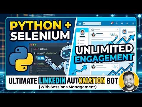 How to Automate LinkedIn Growth Using Python (Selenium & Sessions)