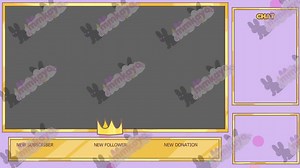Animated Gold Themed Birthday Confetti Stream Package Twitch Overlay Set Design - Etsy