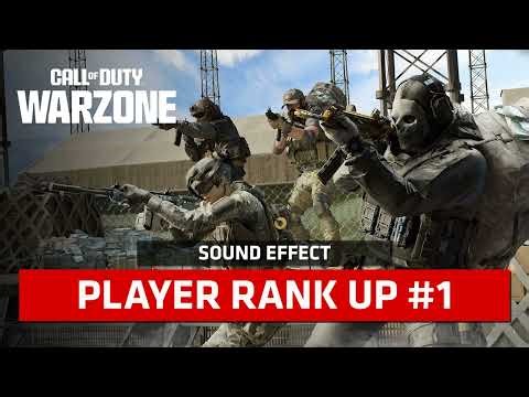 Call of Duty: Warzone | Player Rank Up #1 [Sound Effect]