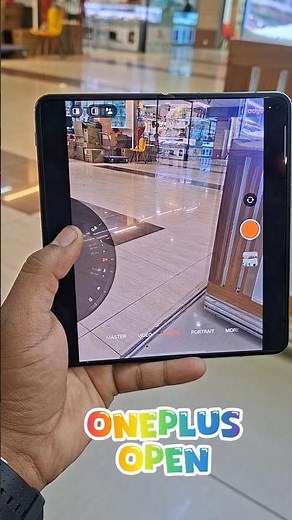 OnePlus Open Camera Zoom Test