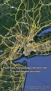 A guide to New York City's freeways #geography