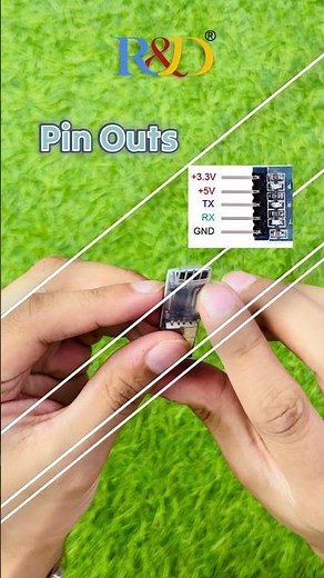 USB to TTL Converter 🔌 | Easy Serial Communication - #techshorts #diy #reels #technology