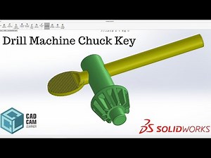 Solidworks Tutorial I Design Drill machine chuck key in Solidworks I Beginners I Part I Assembly
