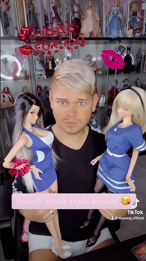 Smart doll kiss #dollshorts #barbie #doll #funny #plasticdoll #barbiedoll #barbiegirl #smartdolls