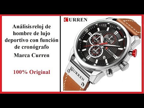 Curren Watch Model 8291 with Chronograph Function