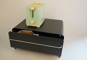 [Hot Item] High Quality Display Rack Kitchen Accessories Storage Bread Drawer