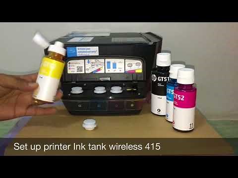 Setup HP Printer Ink Tank Wireless 415