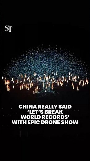China’s mind-blowing drone display breaks 2 Guinness World Records