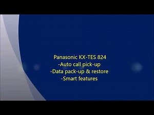 Panasonic KX-TES 824 ( 3/8 ) Smart Features