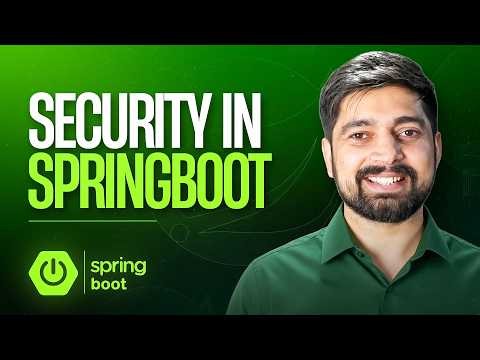 Security in Springboot | Chai aur Springboot