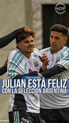 La gran alegría de Julian Alvarez en Argentina #julianalvarez #alvarez #atleticomadrid #argentina
