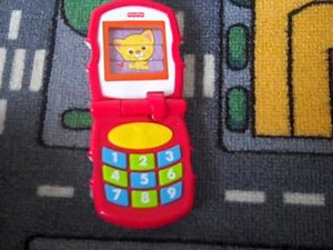 Fisher-Price Brilliant Basics Friendly Flip Phone toy