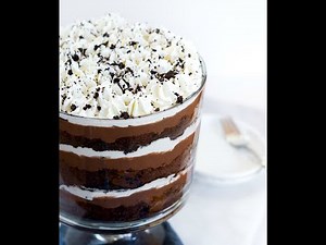 Chocolate Pudding Trifle Dessert