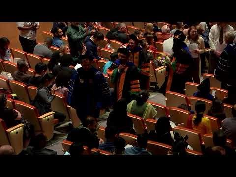 UT Dallas Fall 2025 Doctoral Hooding Ceremony