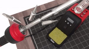 Weller 70-Watt, 120-Volt Digital Corded Soldering Station with Precision Iron WLSKD7012A