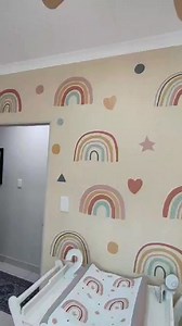Our peel-and-stick wall decals make decorating effortless! Simply order from our existing range or contact us for a custom design. Once delivered, follow the easy-to-use instructions to apply them seamlessly. No mess, no stress—just a beautiful space you love! Contact us through our website to get started. One of our customers created a beautiful Boho Rainbow nursery with our custom wall decals, transforming the space into a warm and inviting haven. With our easy peel-and-stick application, they