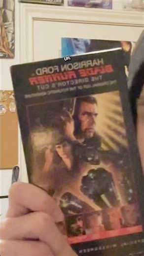 Still unsure how i felt about this one #moviereview #vhs #bladerunner