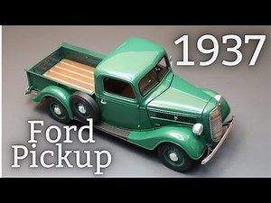 Ready for the farm!!! Revell 1937 Ford Pickup build.