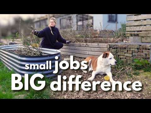 Early Spring Gardening | Needs Before Wants – Doing the Jobs That Matter Most