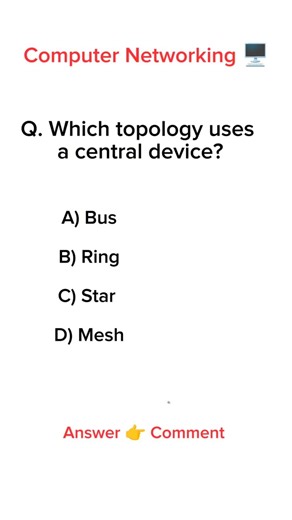 One Device Controls the Whole Network! 🤯 | Which Topology?#viral #reels #trending #ytshorts #shorts