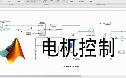 MATLAB电机调速控制