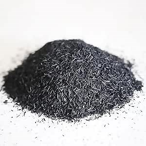 Carbonized Rice Hulls for Plants 4QT Horticultural Organic Activated Charcoal,Soil Amendment for Flowers Vegetables Fruit Trees