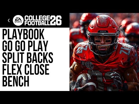 Best College Football Playbook: Flex & Split Backs