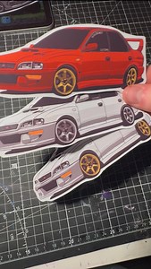 Subaru Impreza Sticker Pack - Etsy UK