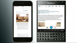 BlackBerry Passport Launches with Square Screen and Keyboard