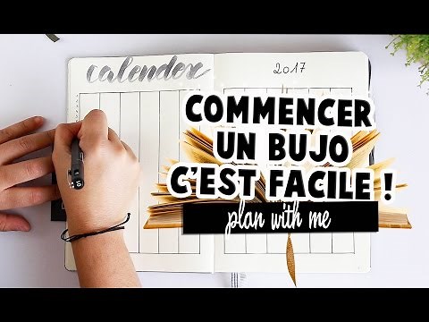 Commencer un Bullet journal facilement !⎮ Plan with me ! ✒️📖