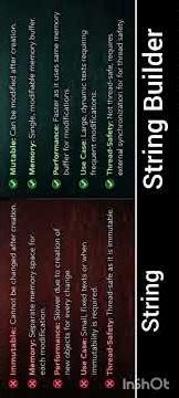 string vs string builder #strings #stringbuilder #interview