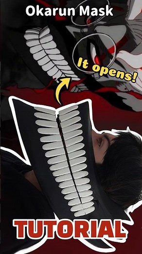 Okarun Mask DIY #dandadan