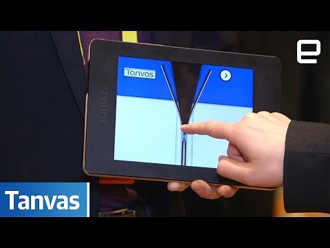 Tanvas Haptic Display: Hands-on