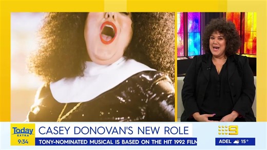32K views · 332 reactions | Casey Donovan is the woman who can't be stopped! ✨ The Australian singer, songwriter AND actress Is taking on her next big role in 'Sister Act The Musical' and is also celebrating her engagement!  #9Today | WATCH LIVE 5.30am | TODAY | Facebook